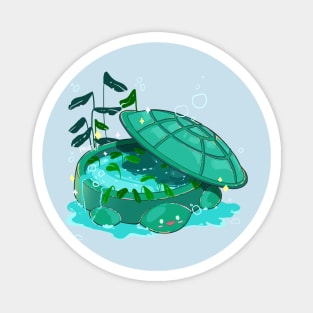 Turtle Sandbox Magnet